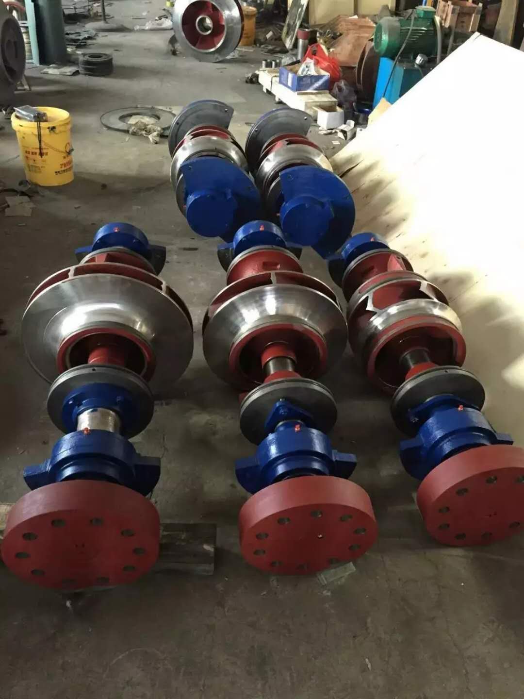 同型號水泵并聯運行性能測試